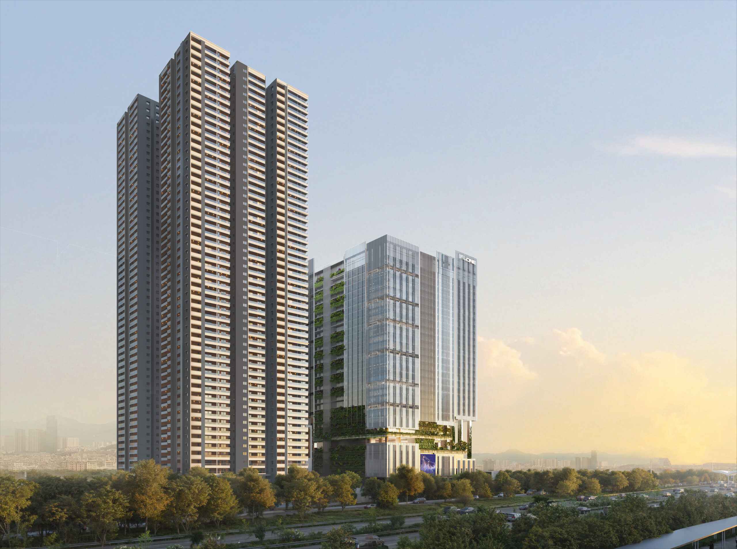 ROneDiamondTowers-Residential-3&4BHK-FinancialDistrict-Hyderabad-UnderConstruction