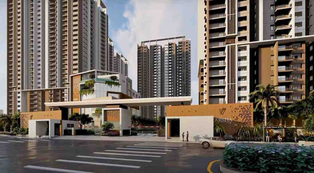 VisionArsha-Residential-2BHK,3BHK,3.5BHK-Tellapur-Hyderabad-UnderConstruction