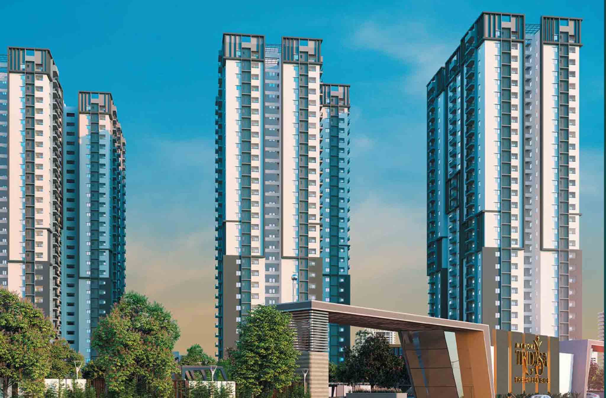My Home Tridasa-Residential-2BHK, 2.5BHK, 3BHK-Tellapur-Hyderabad-Ongoing