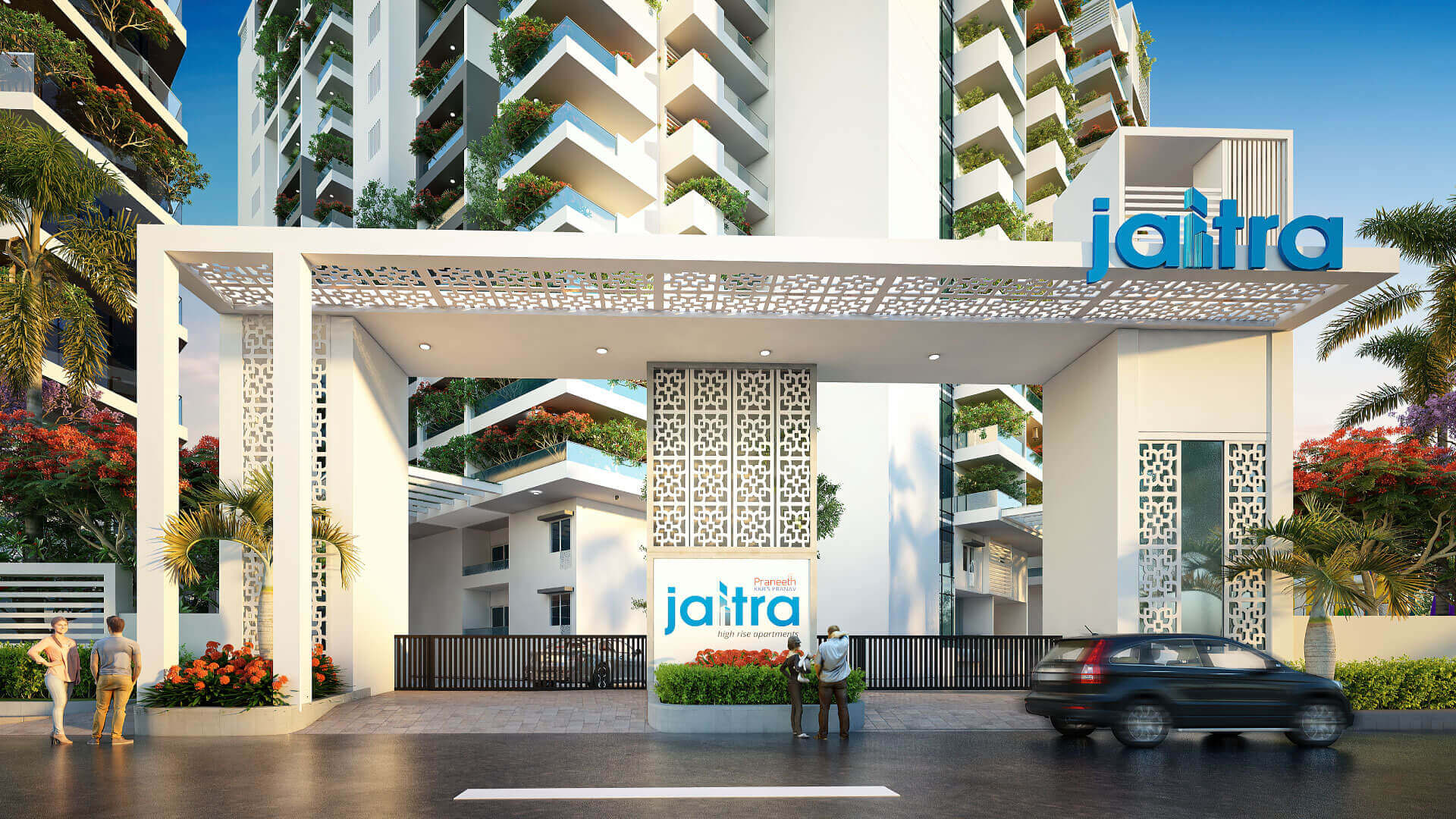 PraneethKKR'sPranavJaitra-Residential-2,3,3.5BHK-miyapur-Hyderabad-UnderConstruction