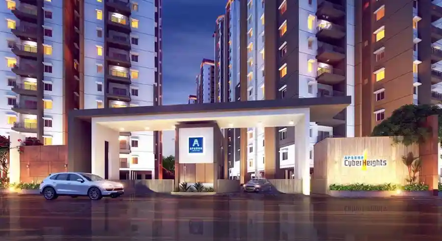 AparnaCyberHeights-Residential-2,2.5&3BHK-OsmanNagar-Hyderabad-UnderConstruction
