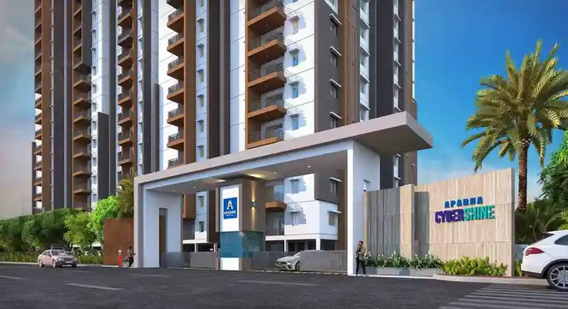 AparnaCyberShine-Residential-2,2.5&3BHK-OsmanNagar-Hyderabad-UnderConstruction
