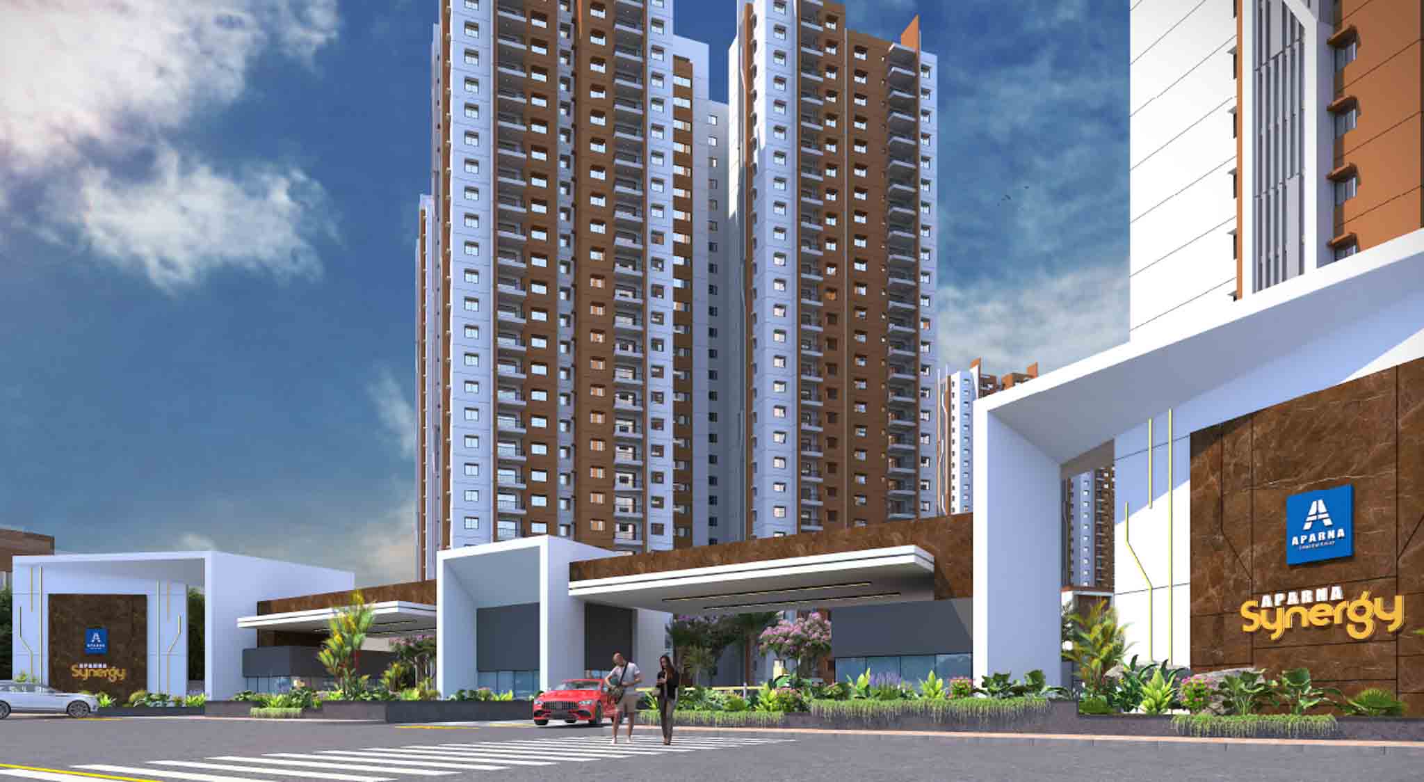 AparnaSynergy-Residential-2,2.5&3BHK-GandiMaisamma-Hyderabad-UnderConstruction