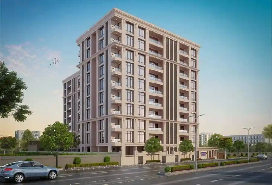 Courtyard Towers , Vadodara-Residential-3 & 4 BHK-Laxmipura-Vadodara-Under Construction