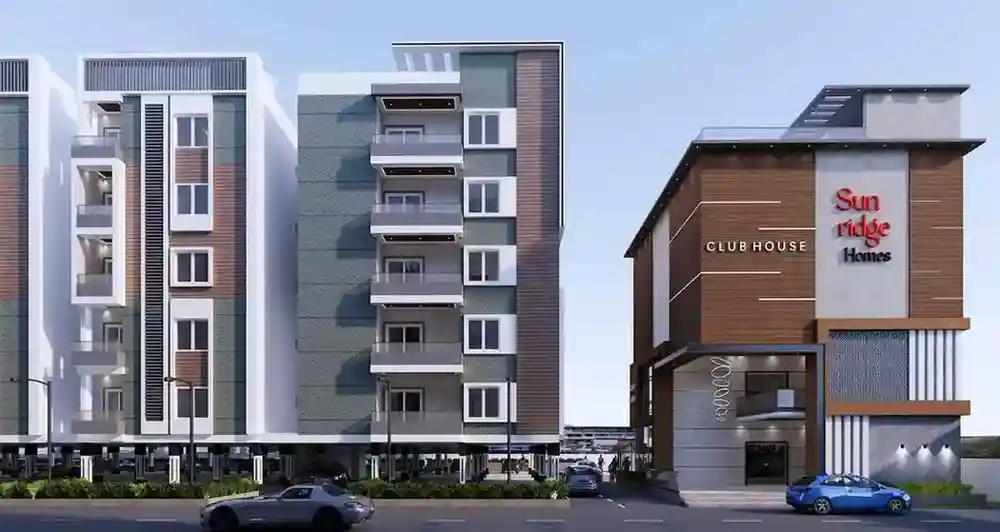SunridgeHomes-Residential-2BHK,3BHK,4BHK-Meerpet-Hyderabad-UnderConstruction