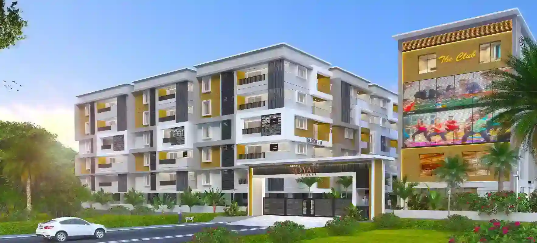SiriRoyalSpaces,Vijayawada-Residential-2BHK,3BHK-Poranki-Vijayawada-UnderConstruction